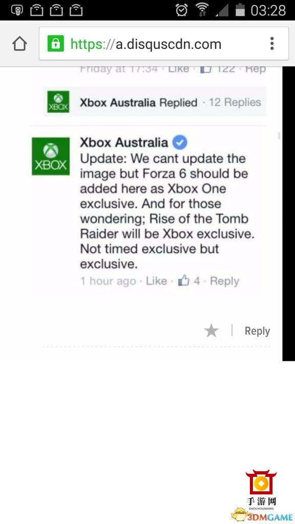 Xbox澳大利亚之前的声明揭秘